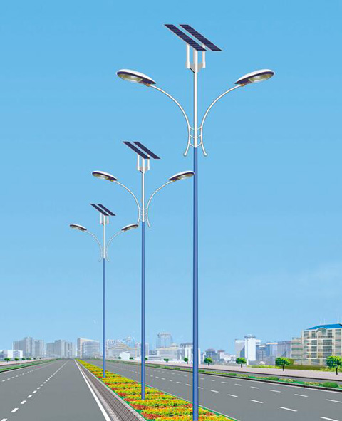 广西桂林平乐县-6米太阳能路灯价格led厂商出售