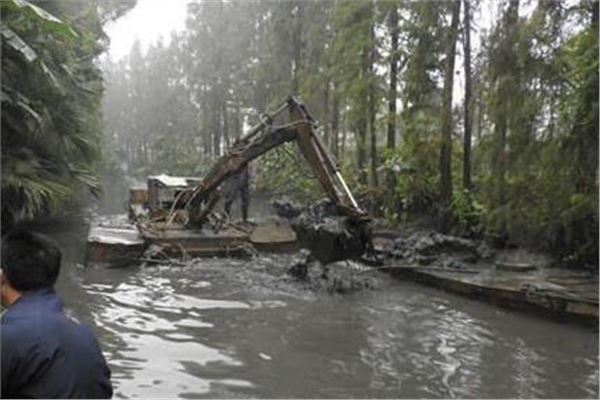 阿巴嘎旗机械河道清淤_水利河道清淤公司-欢迎