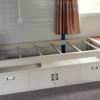 钢床宿舍单层钢床单层铁床重庆钢制铁床生产厂家制式床