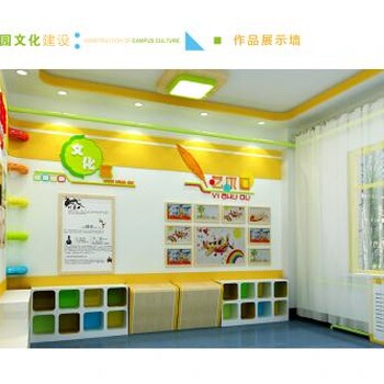 青岛黄岛区校园文化建设-功能教室文化展板设计制作
