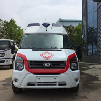 江铃福特新世代V348救护车厂家直供V348救护车配置图片