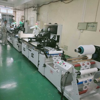 全自动PVC不干胶丝印机全自动丝网印刷机图片2