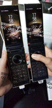 港版三星智能手机w2018翻盖商务手机