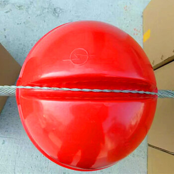 四川输电线警示球尺寸,航空安全标志球