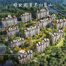 白沟铂悦蓝山售楼处开发商直销6米宽景豪宅图片