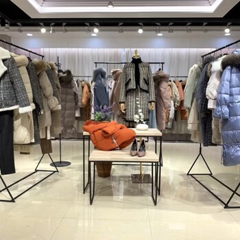 納紋冬2019冬季新款杭州一線女裝品牌一手批發(fā)
