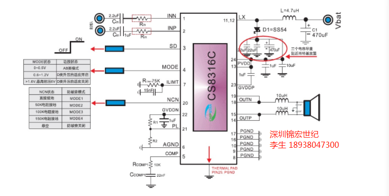 les功放