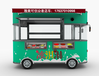街景款移动餐车YMK-3.0-1雅美可创业者流动餐饮美食车河南电动四轮餐车生产厂家