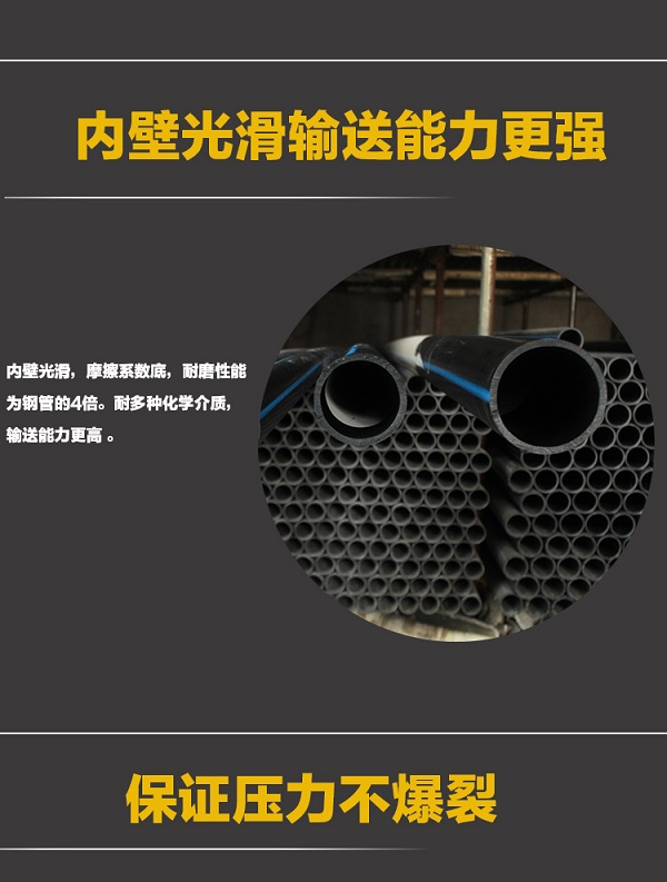 滨州邹平虹吸同层排水工程用PE管材诚信商家