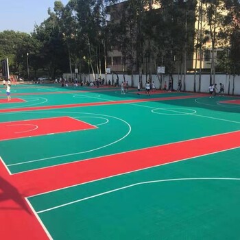重庆地坪漆施工，篮球场、塑胶跑道地坪