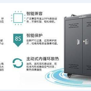 头条：锡林郭勒壁挂式平板电脑充电柜原来这么省心_安和力科技图片3