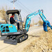 厂家热卖新疆克拉玛依8万以下农用小型挖掘机多少钱