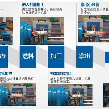 甘肃定西小导管尖头成型机/小导管冲孔机没毛病