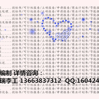 常德市做生产技术改造项目备案用的报告/可行性研究报告