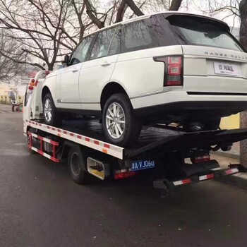 东风玉柴一拖二蓝牌清障车