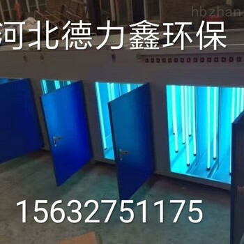 德力鑫环保供应徐州易新铸造喷漆房废气处理设备光氧净化器环保设备