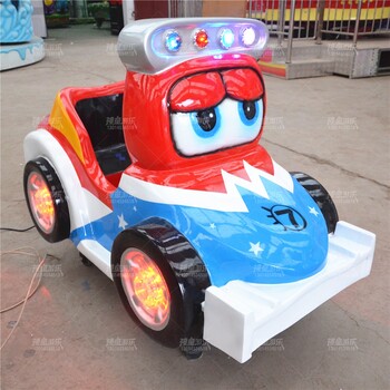 神童厂家儿童游乐设备F3赛车摇摆机
