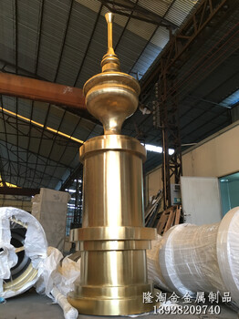 別墅不銹鋼避雷針雕塑圖片簡單的不銹鋼塔尖雕塑也能給你不一樣的感覺