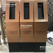 双色不锈钢门禁机立柱图片住宅可视对讲立柱厂家定做经久耐用图片