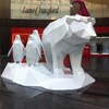 供應廠家直銷玻璃鋼動物北極熊雕塑景觀小品