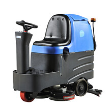 西安医院保洁用驾驶式洗地机容恩全自动洗地机