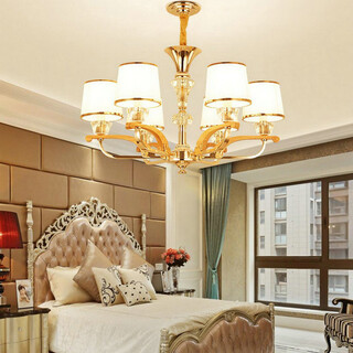 欧式吊灯简欧水晶灯大气后现代简约家用卧室餐厅美式客厅吊灯图片3