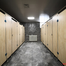 公共厕所应注意卫生间隔断设计的风格