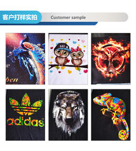 大型裁片数码印花机普兰特1225全棉布料卫衣直喷打印机图片