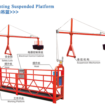佛山电动吊篮品牌出租销售佛山高空作业吊篮价格租赁建筑设备实力厂家直营