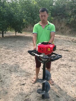 新一代加強(qiáng)版小型手提式螺旋鉆孔機(jī)栽電線桿打洞挖坑鉆孔機(jī)