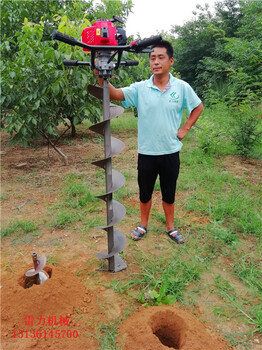 栽植业钻孔利器新一代种植挖洞机