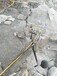 葫芦岛金矿花岗岩页岩分裂棒液压撑石机