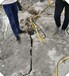 西博城站工程液压岩石劈裂棒