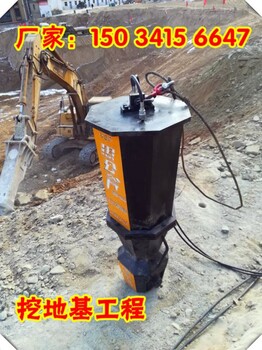 湘潭市無需放炮代替人工的打石設(shè)備/開采劈裂棒