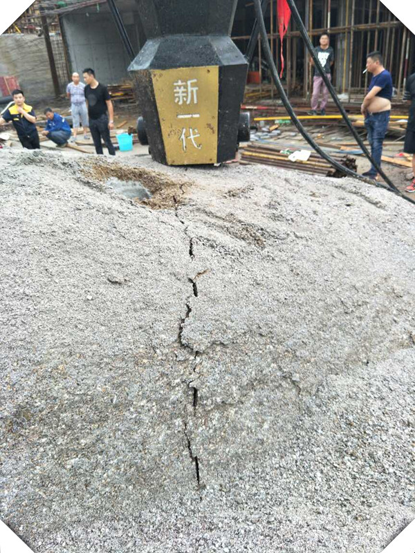 广平县花岗岩开采矿山开采岩石解体劈裂机丽江