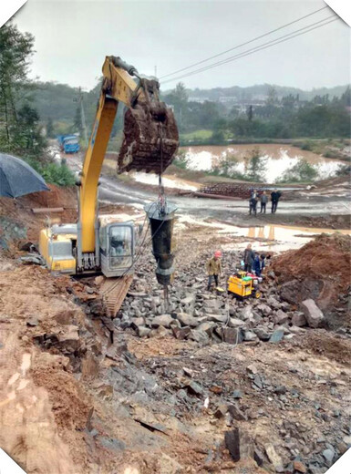 船山区巷道硬石头解体用什么开采快日产量