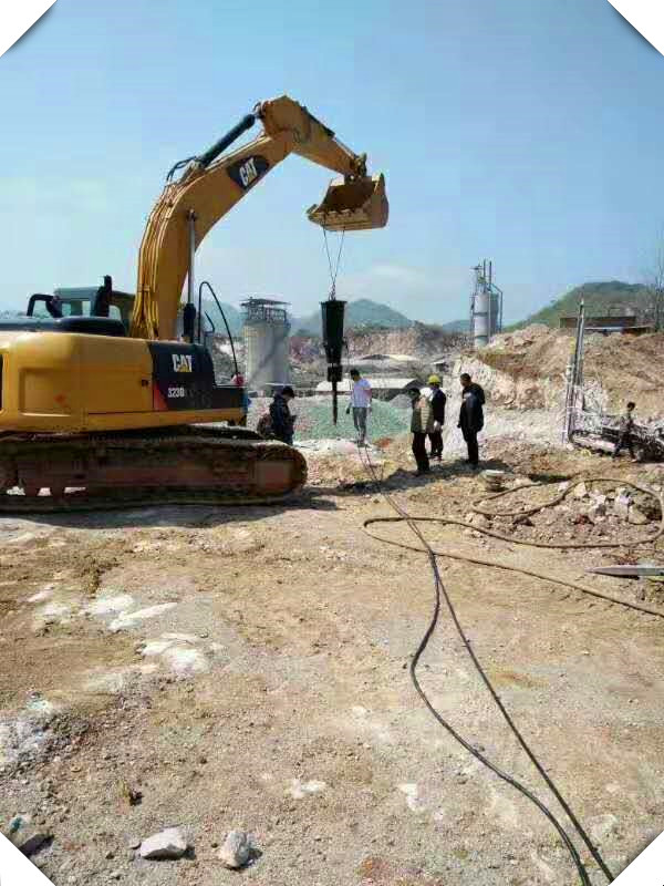 温宿县硬石静态拆除用液压劈裂机自贡市