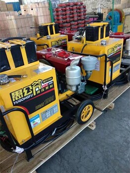 不用放炮輕松破石頭的機(jī)器愚公斧劈裂機(jī)
