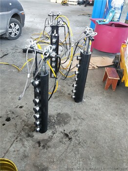 貴港地基開挖靜態(tài)裂石機地基玄武巖分裂棒