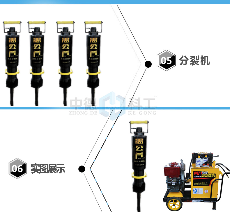 阿拉尔地铁建设遇到石头用劈裂机岩石劈裂棒