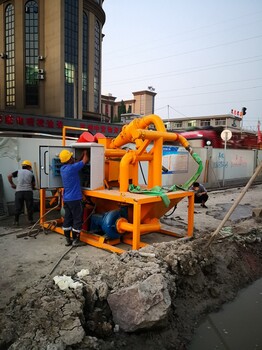 污水處理廠變清水全自動(dòng)泥漿處理機(jī)器