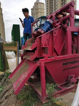 淤泥處理機循環(huán)鉆孔泥漿處理器甘肅