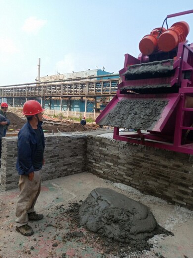 蕪湖泥漿分離器污泥水分離機改善泥漿質(zhì)量