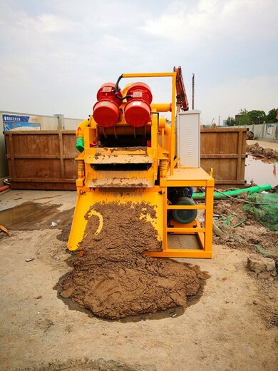 江苏打桩工地泥水处理器泥浆净化装置改善泥浆质量