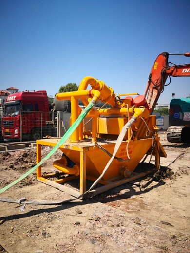 长沙桥梁桩基工程泥浆处理泥浆处理系统节约水资源