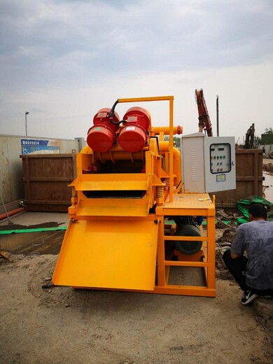 贺州可移动式泥浆处理设备WZ-50泥浆分离器节约水资源