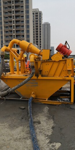 沉沙嘴除沙砂器固液分离机打桩泥沙浆分离机