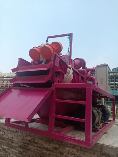 打樁泥漿分離器泥沙分離器工地廢漿處理器