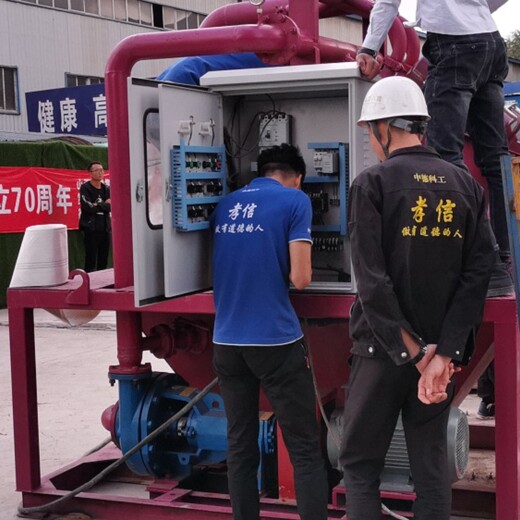 石家莊打樁用泥漿分離機沙石分離機改善泥漿質(zhì)量