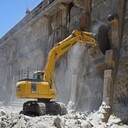 安陽挖掘機(jī)液壓開山鋸混凝土邊坡修理挖改巖石鋸